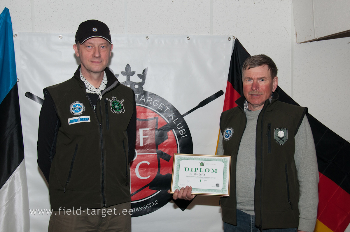 Ülo Lesta, Springer category I place, 12 points out of 30